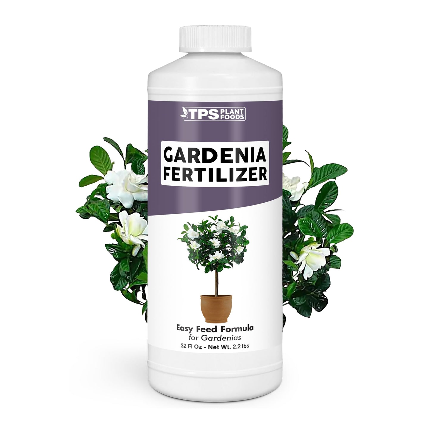 Gardenia Fertilizer â Liquid Plant Food for More Blooms, Rich Green Leaves & Stronger Root Development, 32 oz
