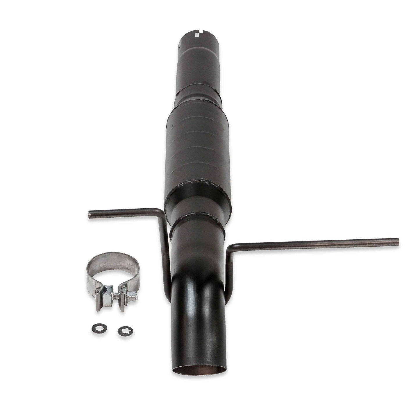 Flowmaster 817916 Outlaw Extreme Cat-Back Exhaust Kit 3 Inch 409 Stainless Steel Black Single Dump Style Turndown Compatible with 2014-2019 Classic Body Chevy Silverado GMC Sierra 1500 4.3L 5.3L
