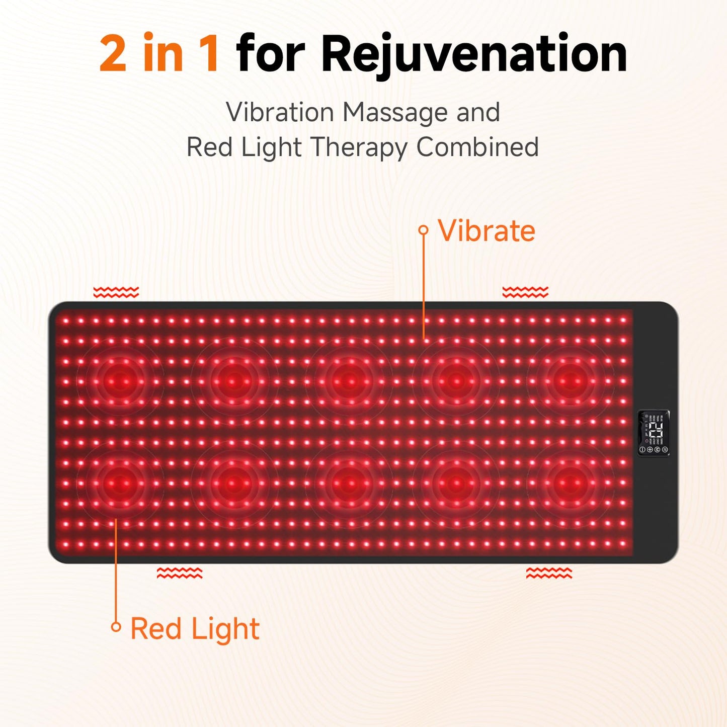 Swirise Red Light Mat(47.2"x15.7")