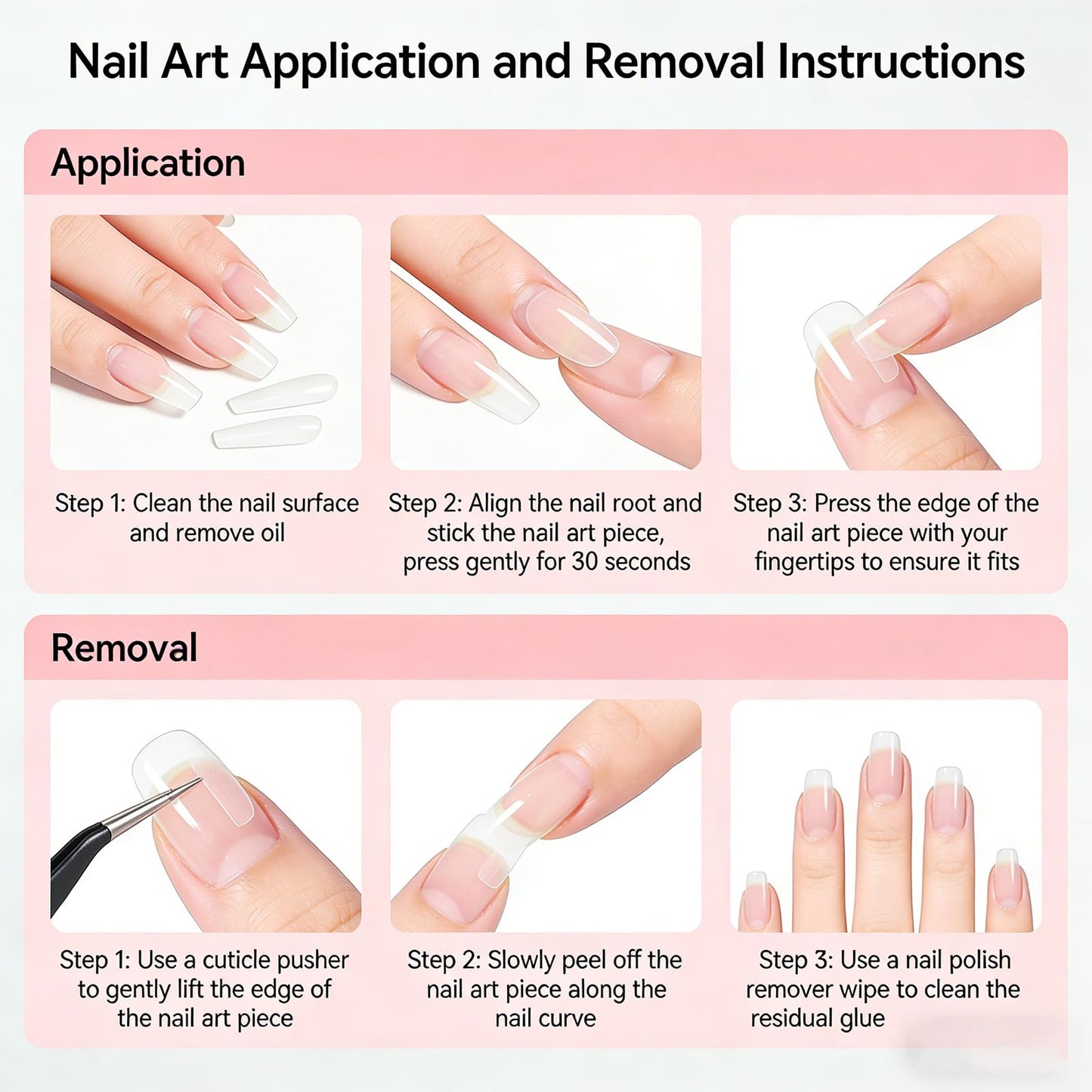 RUOKEXIN Long Almond Press on Nails Gold Cat Eye Fake Nails Ombre False Nails with Flower Designs Stiletto Nail Press ons Sparkly Artificial Nails for Women 24Pcs
