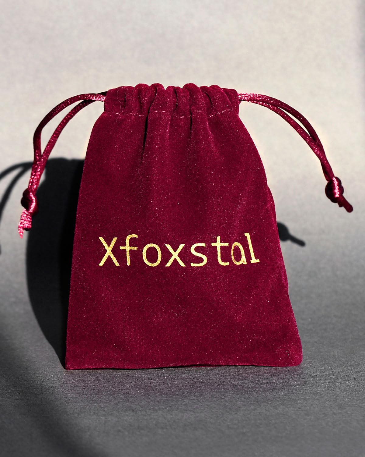 Xfoxstal 14K Gold Plated Chain Bracelets for Women Crystals and Stones Beaded Bracelets Jewelry Adjustable (Red Agate)