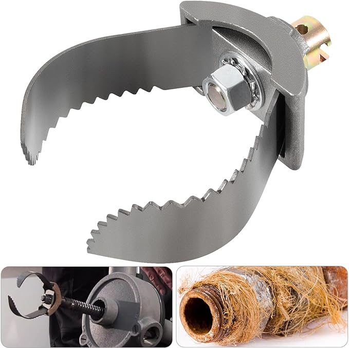 52822 T-232 3" Heavy-Duty C Cutter Cable Coupling Drain Cleaning Tool Fits for 3/8â & 5/8â Drum Including C-4 C-6 C-7 C-9 and All IW Cables, Compatible with K-400 K-3800 K-50 Ridgid Drum Machines