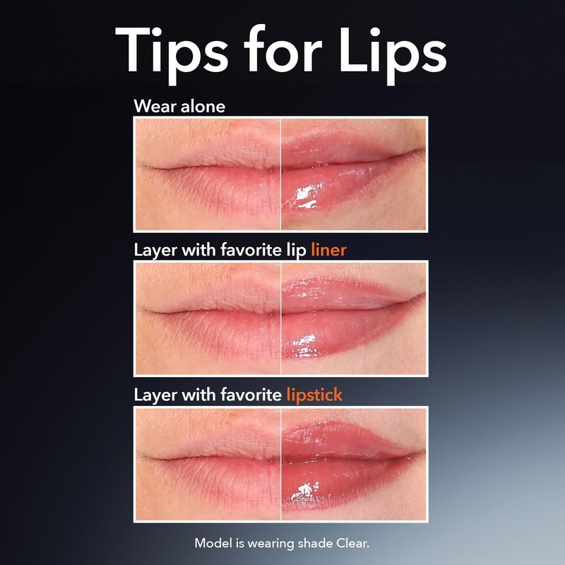 Dr Dennis Gross DermInfusions Plump + Repair Tinted Lip Treatment, Brown - Visibly Plumps & Defines Lips with Hyaluronic Acid & Peptides - Repairs Moisture Barrier - 4 mL