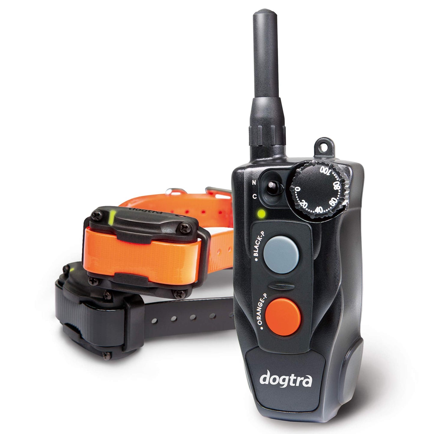 Dogtra 202C Remote Training E-Collar - 1/2 Mile Range - 2-Dogs System, Static, Vibration, Medium Output, Adjustable Levels, Waterproof, Electric Dog Collar for Basic Training of Small, Medium Dogs
