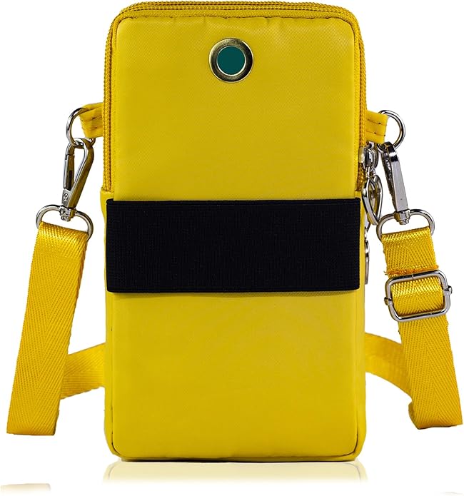 JANKS Small Crossbody Bag for Women - Mini Phone Purses with Crossbody Strap and Wallet - Nylon Arm Bag