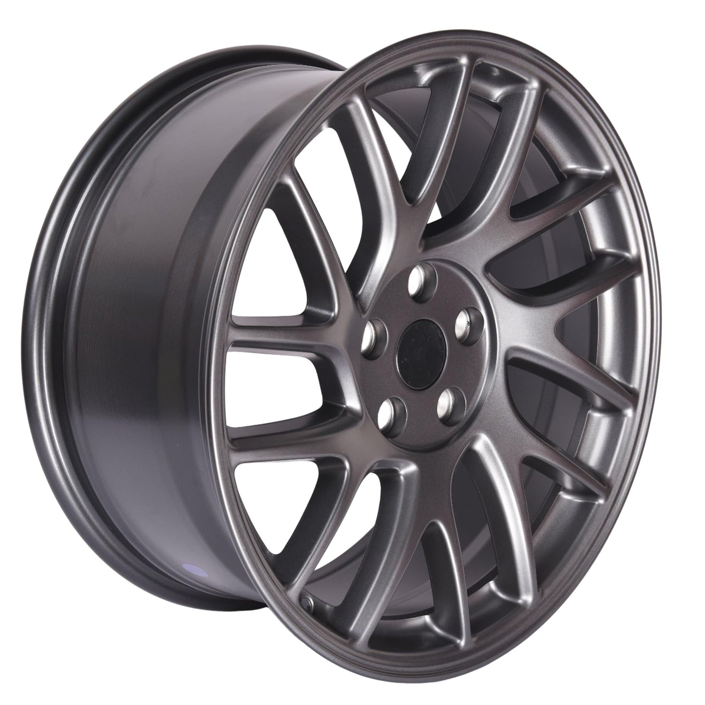 Replacacement New 18"x8.5" Premium Aluminum Alloy Wheel Rim for 2024 2025 2026 Tesla Model 3 Highland | 134422900B, 1344229-00-B | Matte Charcoal Grey, Direct Fit - OE Stock Specs