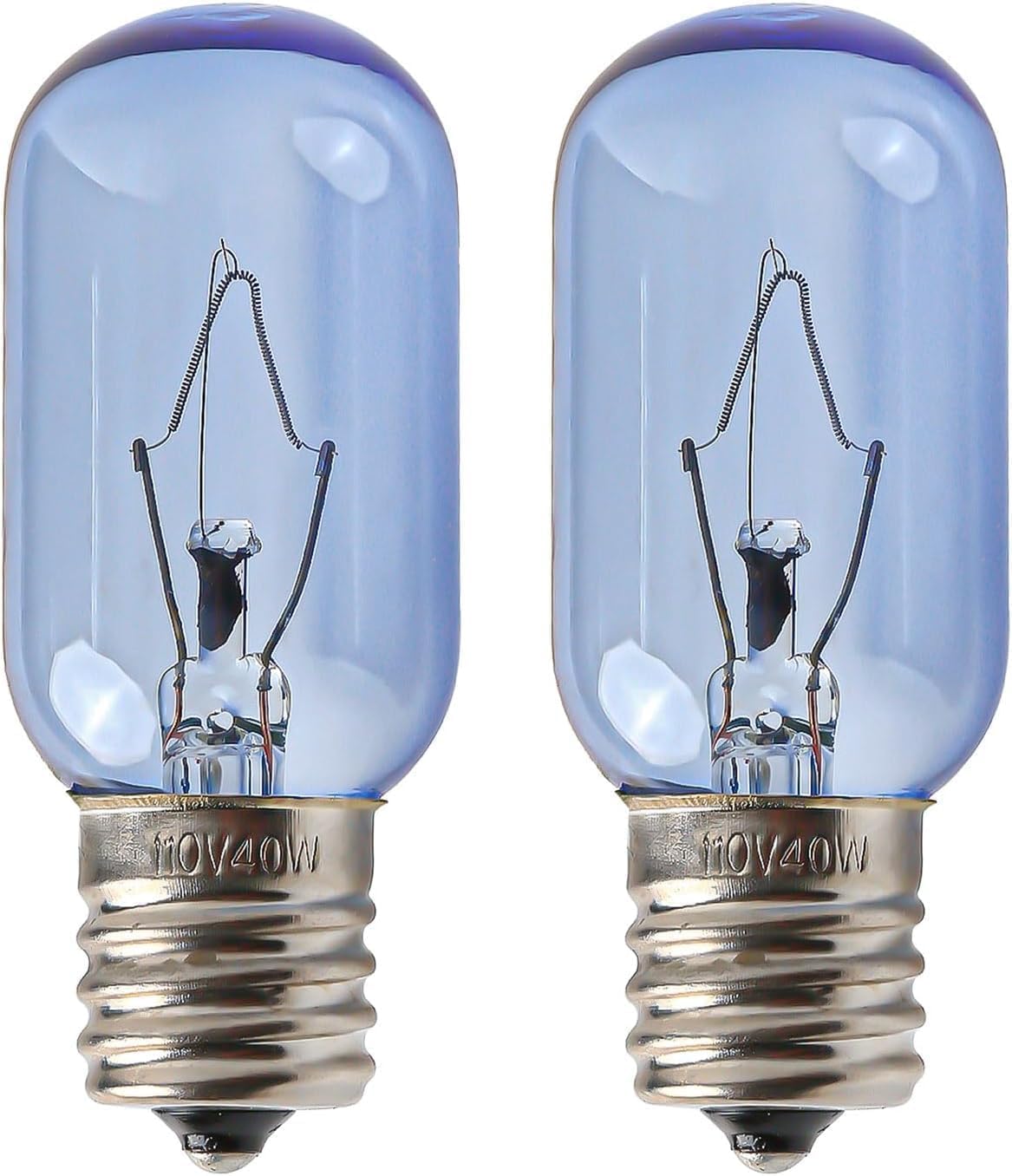 Estpod 297048600 241552802 Refrigerator Light Bulb 40W T8 E17 Compatible with Frigidaire Kenmore Whirlpool Electrolux KitchenAid â Replaces AP3770086 AH976993 EA976993 EA1149215 â Pack of 2