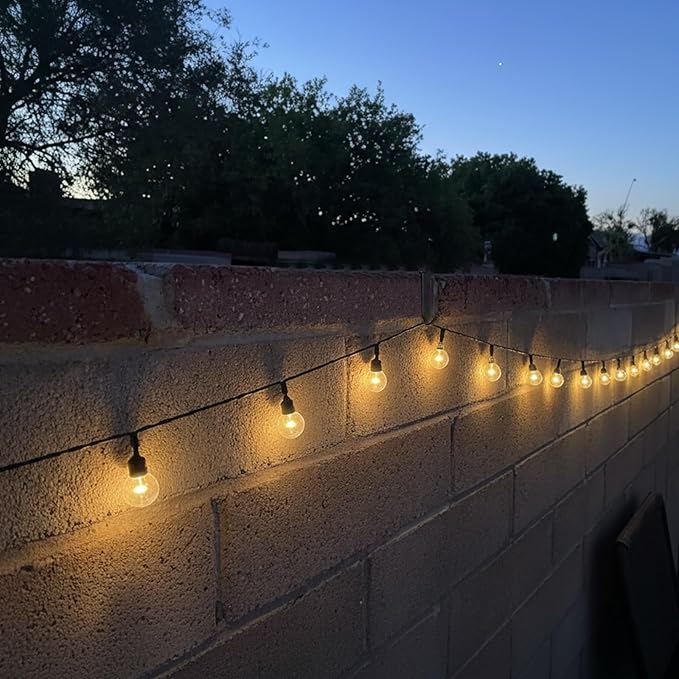 Frienda 6 Pcs Adjustable Outdoor Light String Metal Hooks for 3.2-6 Inch Concrete Wall Cinder Block Fences Hangers Outdoor Light String Hooks No Drill for Concrete Wall Cinder Block and Fence(Black)