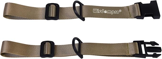 Wisdompro Backpack Chest Strap, Heavy Duty Adjustable Backpack Sternum Strap Chest Belt with Quick Release Buckle