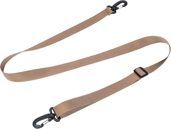 OneTigris Shoulder Straps Replacement Adjustable Strap for Briefcase Messenger Bag, Brown
