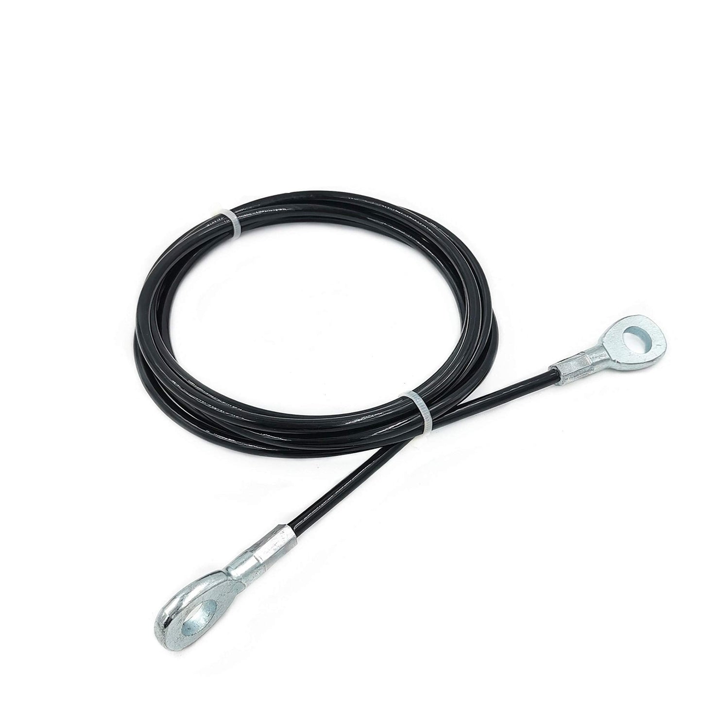 J Bryant Fitness Gym Replacement Cable Fitness Pulley Cable Thick 0.2inch/5mm Heavy Duty Steel Wire Rope for Home Gym Cable Pulley Attachments Machine Accessories (Type-A, 67")"