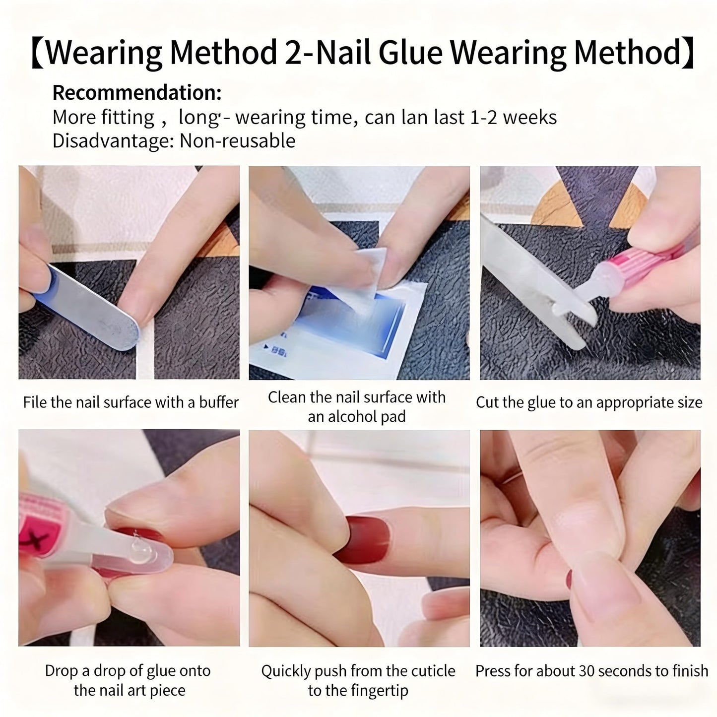 Gothic Fake Nails Set | Stiletto Almond Fake Nails with Silver Crackle & Black Gradient | Long Press on Nails for Women | Dark Aesthetic Nail Art(M)