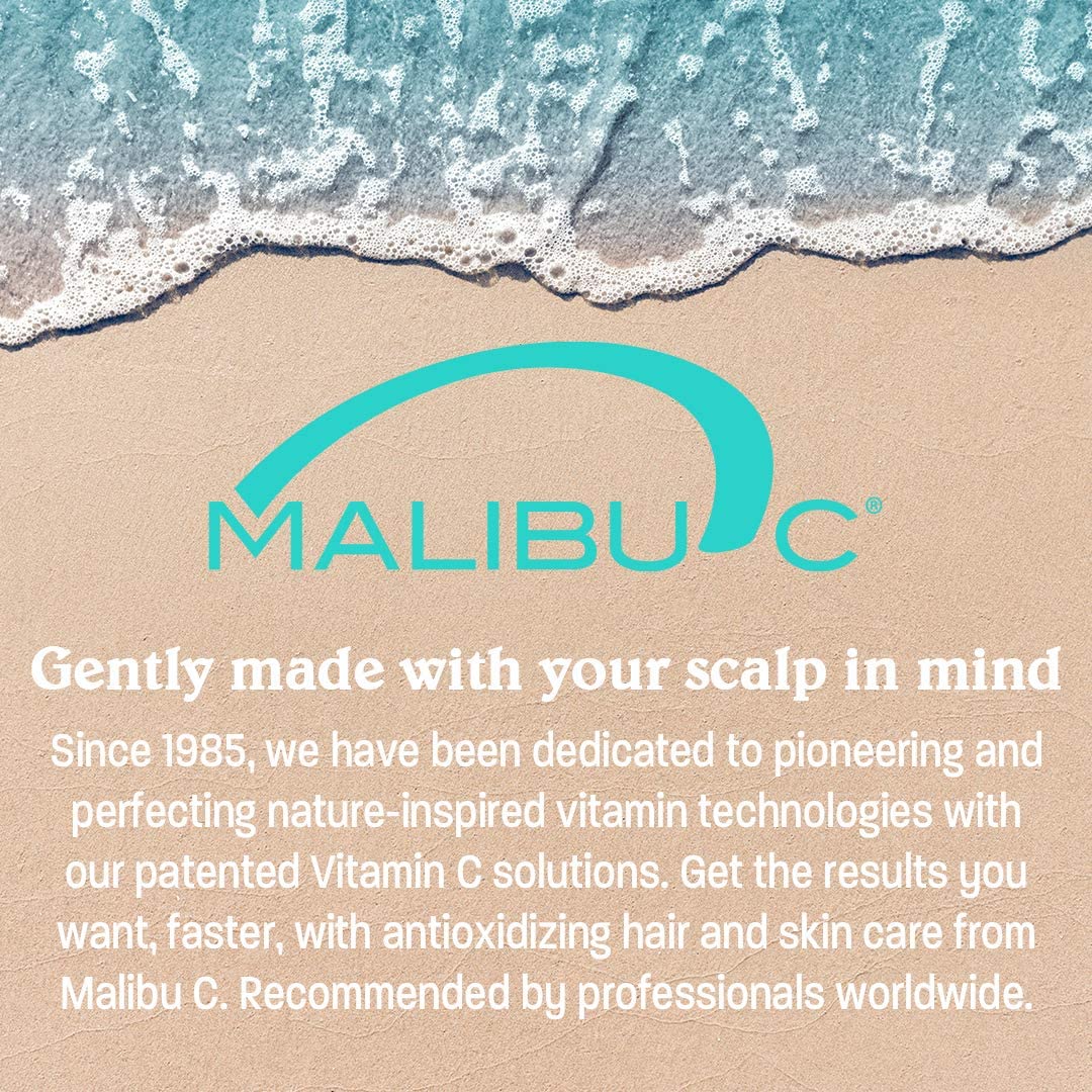 Malibu C Un-Do-Goo Clarifying Shampoo - Removes Product Build Up and Resins from Hair - Shine Restoring, Sulfate-Free Cleanser (33.8 oz)