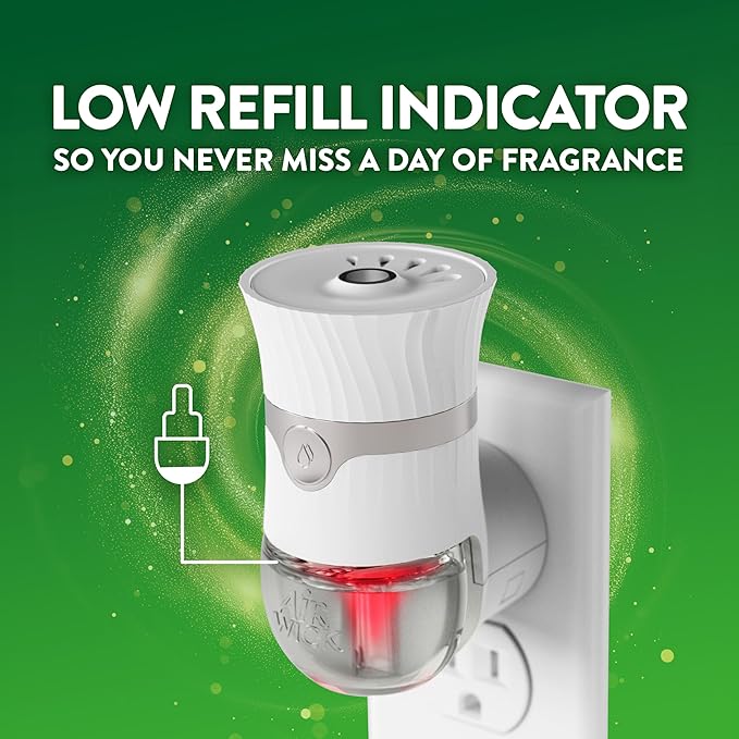 Air Wick Plug in Scented Oil Refill, 2 ct, Summer Delights, Air Freshener, Essential Oils
