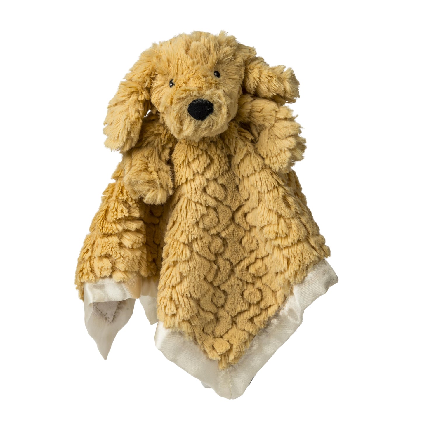 Mary Meyer Lovey Putty Nursery Baby & Toddler Stuffed Animal Security Blanket Soft Snuggle Toy, 13 x 13-Inches, Golden Puppy