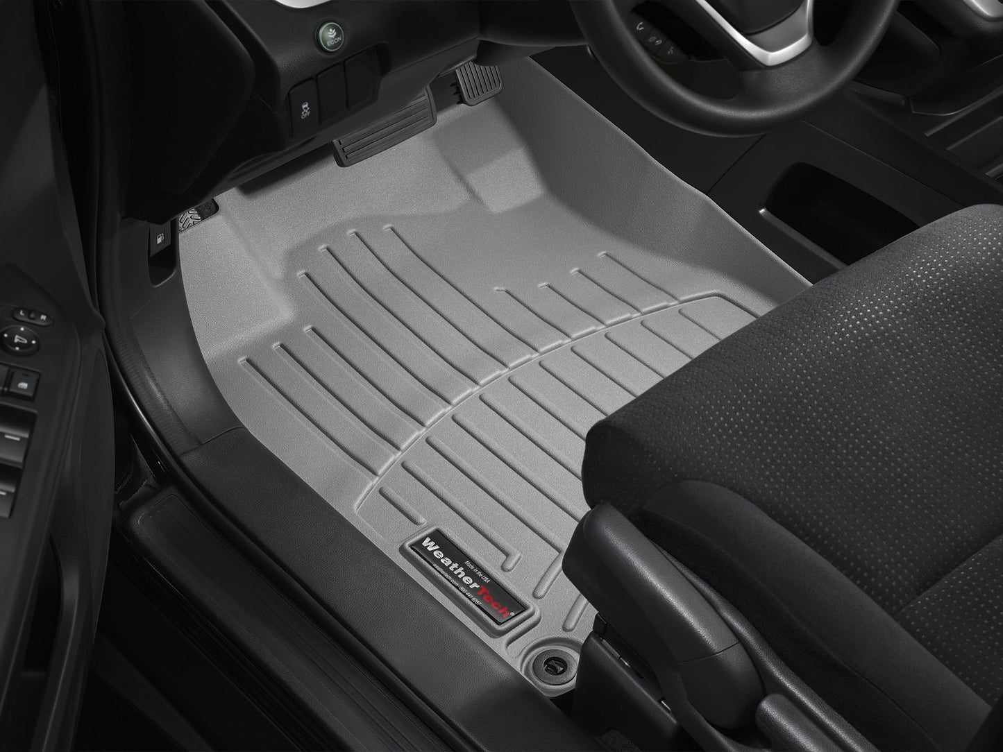 WeatherTech Custom Fit FloorLiners for Chevrolet Traverse, Traverse Limited, Full Set (441228-1-2), Black