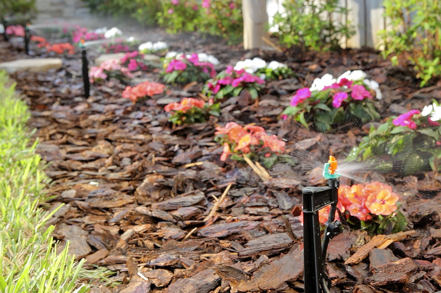 Mister Landscaper Black Landscape Stake Assembly