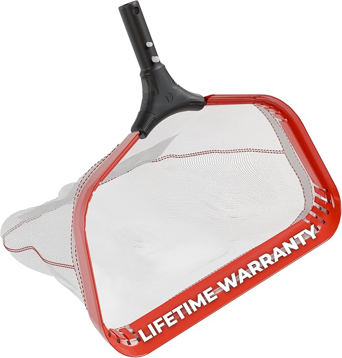 ProTuff 17" Silt Net Pool Skimmer for PROS â â490 Promiseâ Unlimited Unconditional Replacement â Ultra-Durable Ultra Fine Net for Silt â Heavy-Duty Aluminum Frame, EZ-Clip & Deep Bag for Cleaning
