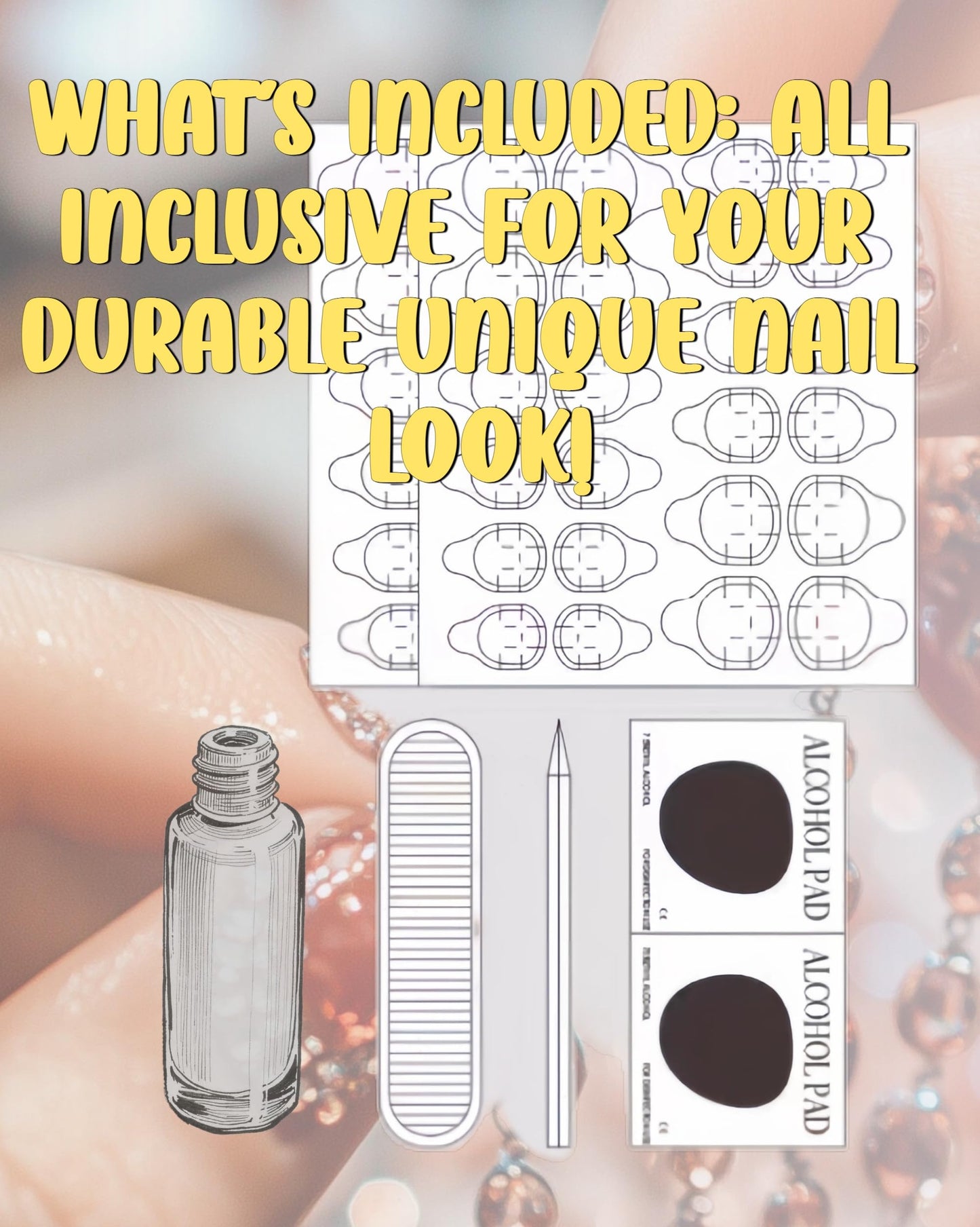 Fine Point Handmade Press-On Nails Set, Short Squoval, Funky Cobalt Blue Aura Green Swirl, 3D Stud Accent, Designer Artistic Novelty, Pop-Star Showgirl, Cosmic Coquette Mothers Day Gifts (Size Small)