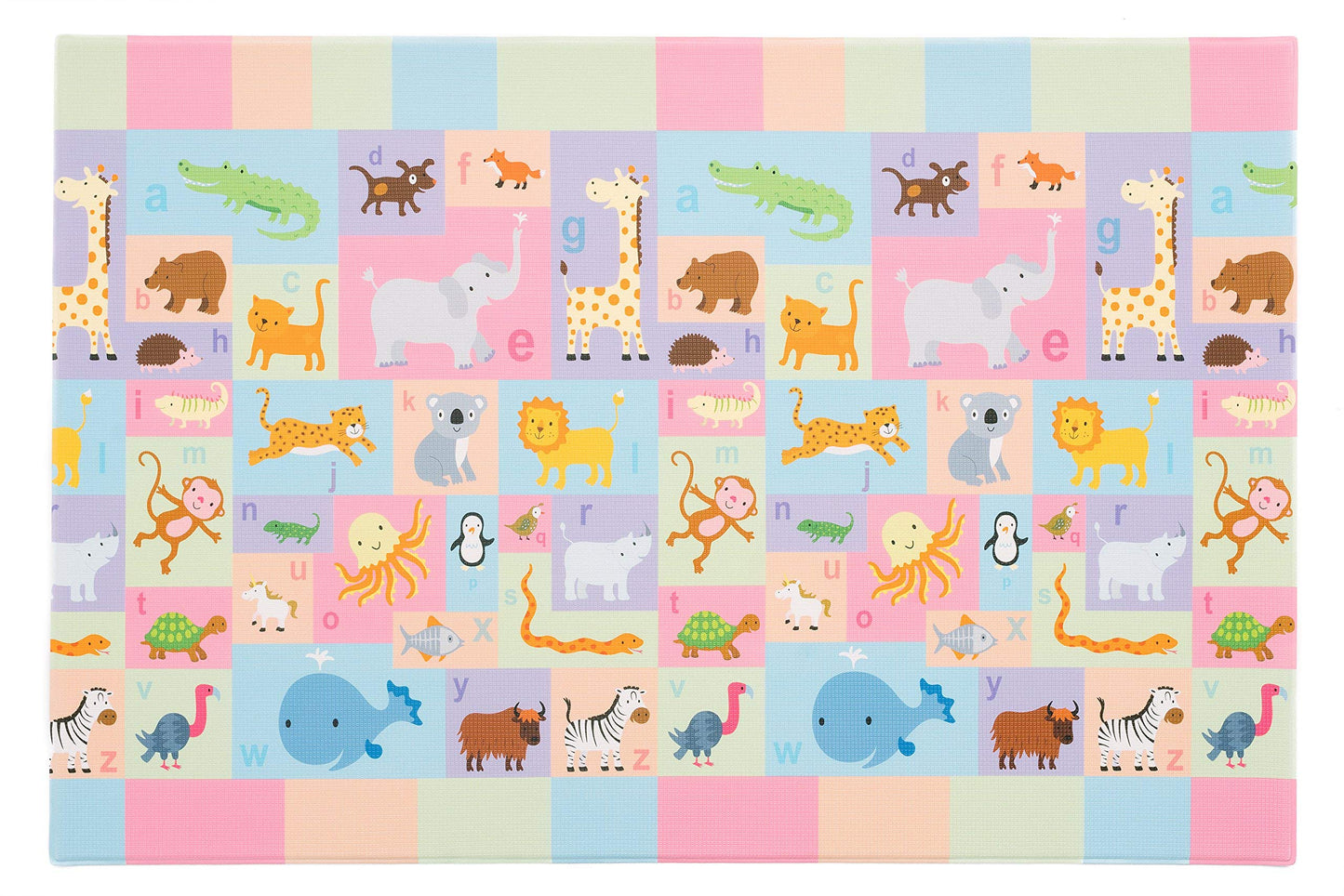 Baby Care Play Mat - Playful Collection (Busy Farm, Large) - Play Mat for Infants – Non-Toxic Baby Rug – Cushioned Baby Mat Waterproof Playmat – Reversible Double-Sided Kindergarten Mat