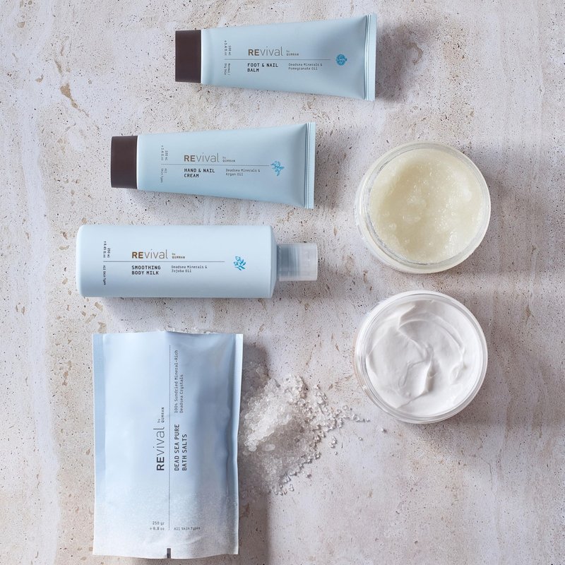 REvival Smoothing Body Milk With Deadsea Minerals & Jojoba Oil - Enriched with Desert Oils | Moisturizing & Smoothing - 250 ml
