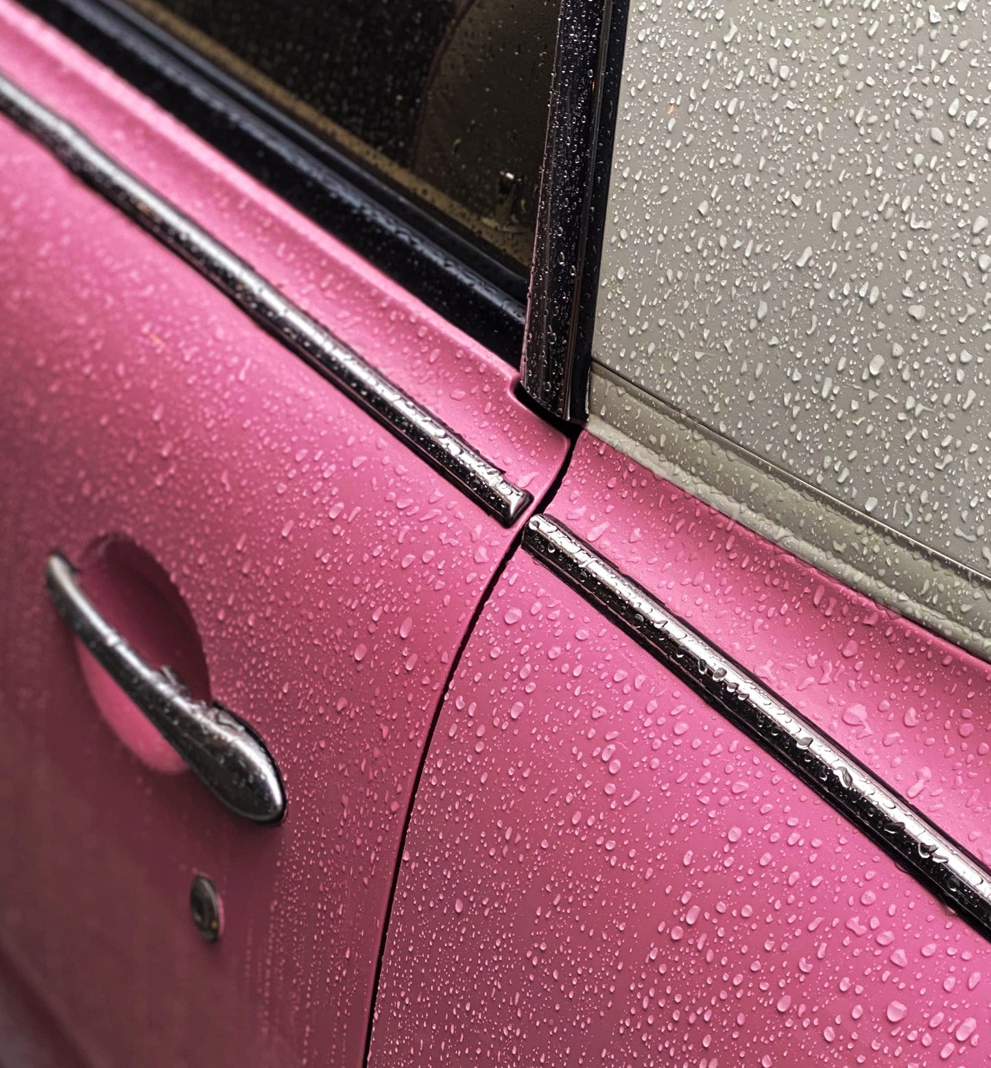 Matte Pink 60 Inch x 300 Inch 125sq ft Cast Decal Automotive Use Bubble and Air-Free Car Wrap Vinyl Exterior 3MIL-VViViD8