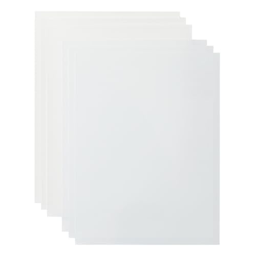 Cricut Printable Waterproof Sticker Set, 20 Transparent Sheets (8.5" x 11") - Compatible with Inkjet Printers - For Joy Xtra, Explore, & Maker Machines