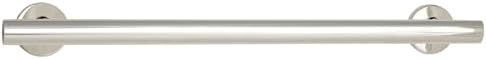 Seachrome 42-inch Coronado Designer Straight Bathroom Shower Grab Bar, Stainless Steel, Polished Chrome