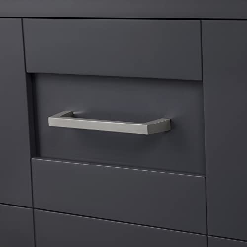 OVE Decors Maya Bathroom Vanity and Double Sink Combo with Countertop | Backsplash included | Fully Assembled Vanity Set, 60 in., DOVE Grey