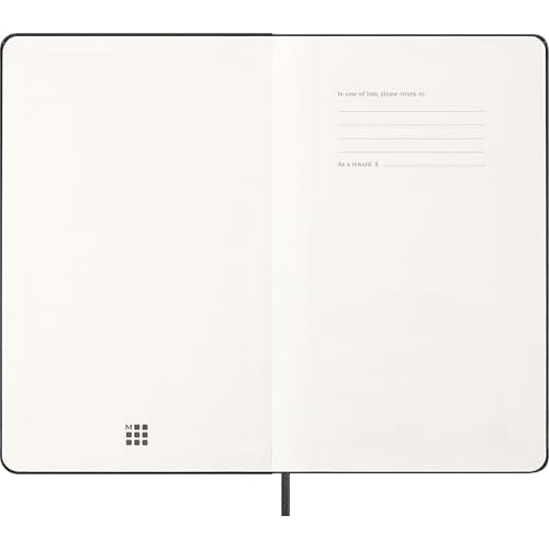 Moleskine Classic 12 Month 2026 Daily Planner, Hard Cover, Large (5" x 8.25"), Black, 400 pages