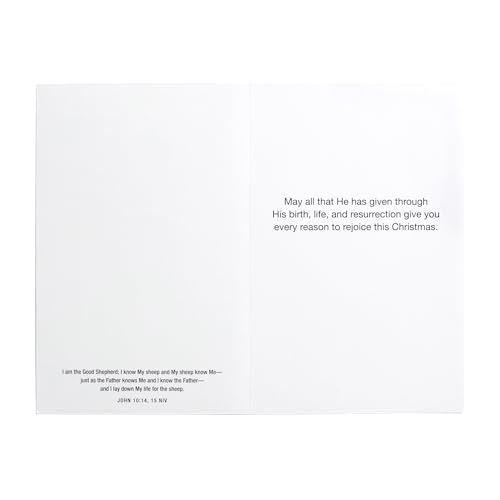 DaySpring - Simply Jesus - 60 Bulk Christmas Boxed Cards (J4794), Multi