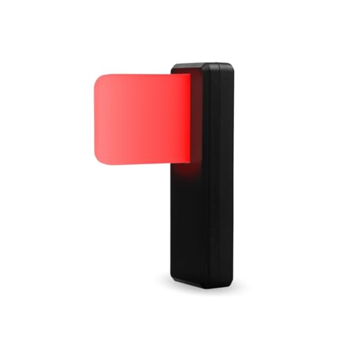 Flag 2 ? 2nd Gen LED Busy Light ? Status & Availability Indicator for Office ? Avoid Workplace Distractions and Boost Productivity (Black)