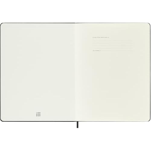 Moleskine Classic 12 Month 2026 Weekly Planner, Hard Cover, XL (7.5" x 9.75"), Black, 144 pages