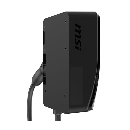 MSI EV Life Type 1 (J1772) NEMA 14-50, Level 2 Charger, 240V, 40A, 9.6KW, IP55 Rated-Water and dust Resistant, IK08 Impact Resistant, UL2594 Certified, Energy Star, 5 Years Warranty