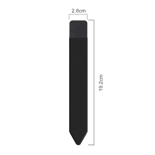 TENOC Universal Stylus Holder, Adhesive Pencil Protected Sleeve Case, Elastic Pens Holder Storage Pouch Pocket Compatible for Pencil Pro 2nd/1st & USB-C, 1 Pcs, Black