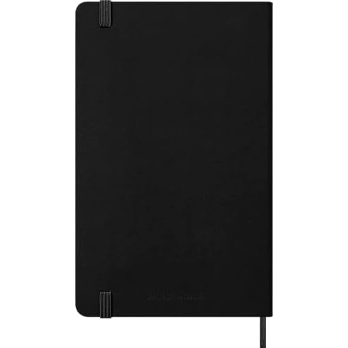 Moleskine Classic 12 Month 2026 Weekly Planner, Hard Cover, Large (5" x 8.25"), Black, 144 pages