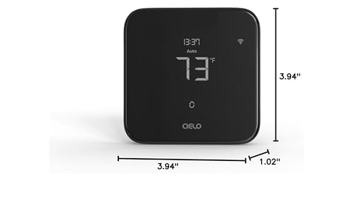 Breez Max | AHR Product of The Year Smart AC Controller | WiFi Thermostat for Mini-Split, Window, Portable AC/Heat Pump | AI-Based Tech | Free App, No Subscription | Alexa, Google, IFTTT etc. (Black)