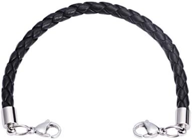 LinnaLove Stainless Steel Interchangeable Chain for Medical Alert id Bracelets for Women and Men