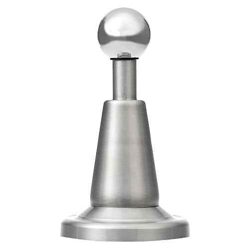 DS-002 Stainless Steel Soft-Catch Magnetic Door Stop in Brushed Satin Nickel, Wall Mount-2 Pack