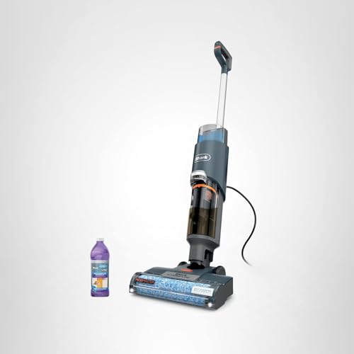 Shark HydroVac MessMaster Wet Dry Corded Vacuum Cleaner, 3-in-1 Multi-Surface Vacuum Mop & Self-Cleaning System, Lightweight, Powerful Suction, for Hard Floors & Area Rugs, Navy, WD161
