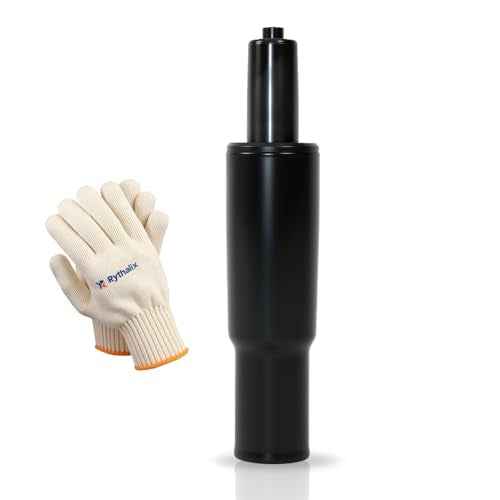 2.4 Inches Short Office Chair Gas Lift Cylinder Replacement - Heavy Duty 1000lbs Class 4 Hydraulic Lift with Silent 360Â¡Ã Rotation, Universal Fit for Sinking Desk/Gaming Chairs