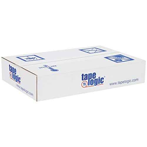 Aviditi Tape Logic 2 Inch x 110 Yard 2.2 Mil Red/White, Heavy Duty Packing Tape,"Do Not Double Stack" 6 Pack, Perfect for Packing, Shipping, Moving, Home and Office (T902P186PK)