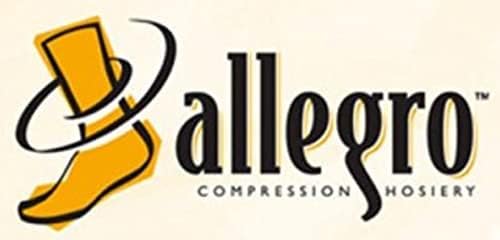 Allegro 30-40 mmHg Surgical 303 Support Compression Pantyhose - Comfortable Women's Compression Hose with Closed Toe