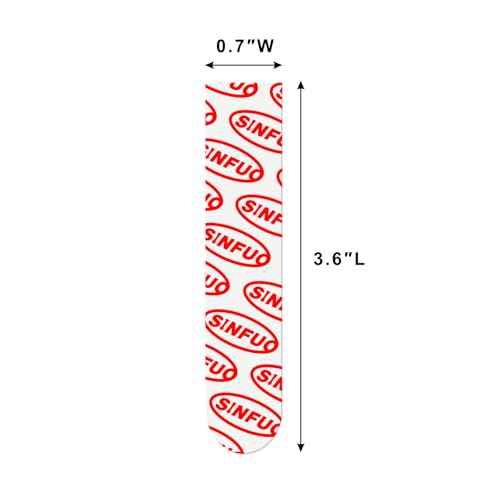 48 Large Hanging Strips Refill, No Damage Adhesive Strips for Wall Hooks, Removable Residue Free Picture Hanging Strips, Wall Sticky Double Sided Tape Heavy Duty Variety Pack