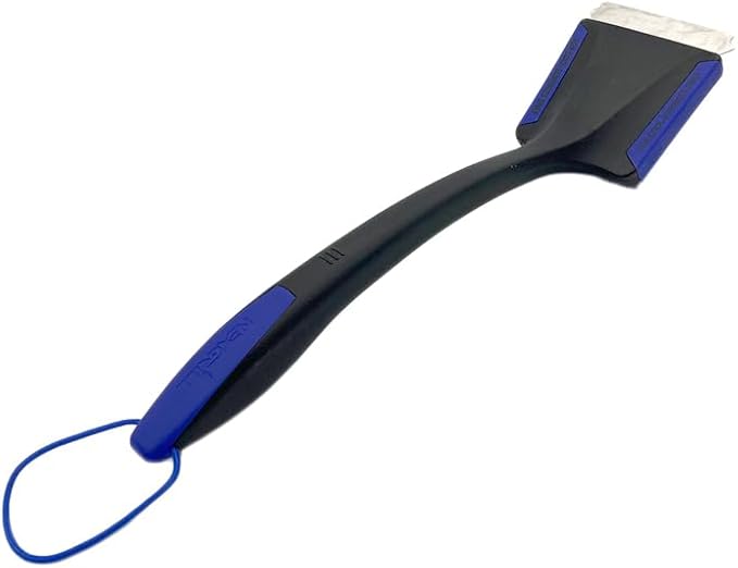 Nexgrill 19" Grill Brush with Scraper â Nylon Bristles for BBQ Cleaning â Heavy-Duty Grill Accessory for Outdoor Cooking, Camping, Tailgating - 530-0040A