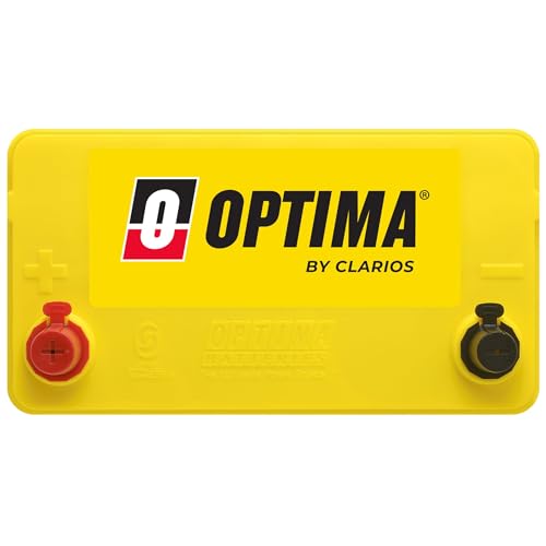 OPTIMA® Batteries High Performance D51 YELLOWTOP® Dual Purpose Sealed AGM Car, Truck and SUV Battery, 450 CCA, Maintenance Free, Versatile Mounting
