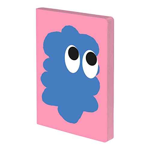 nuuna Notebook A5+ | Graphic L - Sweet Joe | 3.5 mm Dot Grid | 256 Numbered Pages | 120 g Premium Paper | Rose Leather | Sustainably Produced in Germany