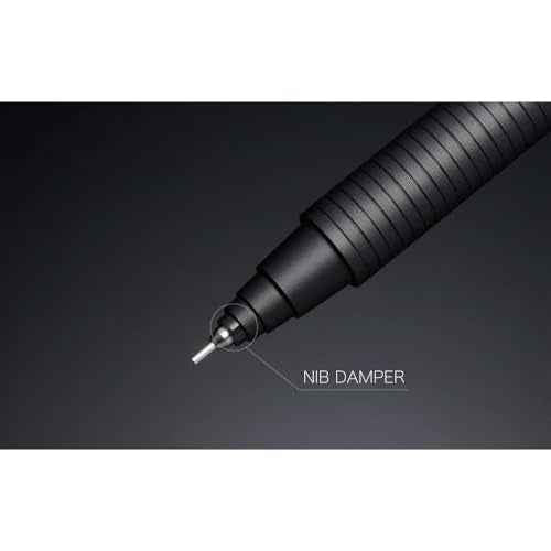 Uni Kuru Toga Metal Mechanical Pencil, Auto Lead Rotation, 0.5mm Fine Point, All-Metal Body, Phantom Grey, M5KH1P.23