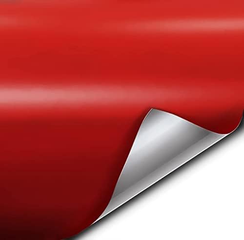 VViViD Matte Blood Red Vinyl Wrap Roll with XPO Air Release Technology (50ft x 5ft)