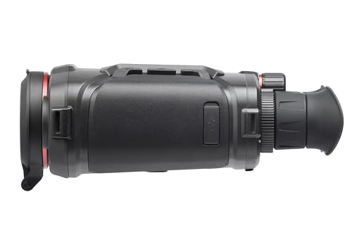 AGM Global Vision Voyage TB50-384 Fusion Thermal & Digital Day/Night Vision Binoculars with 1000m Laser Rangefinder, 12 Micron 384x288 Thermal Detector, 2560x1440 CMOS Sensor, Wi-Fi, and 64GB Storage
